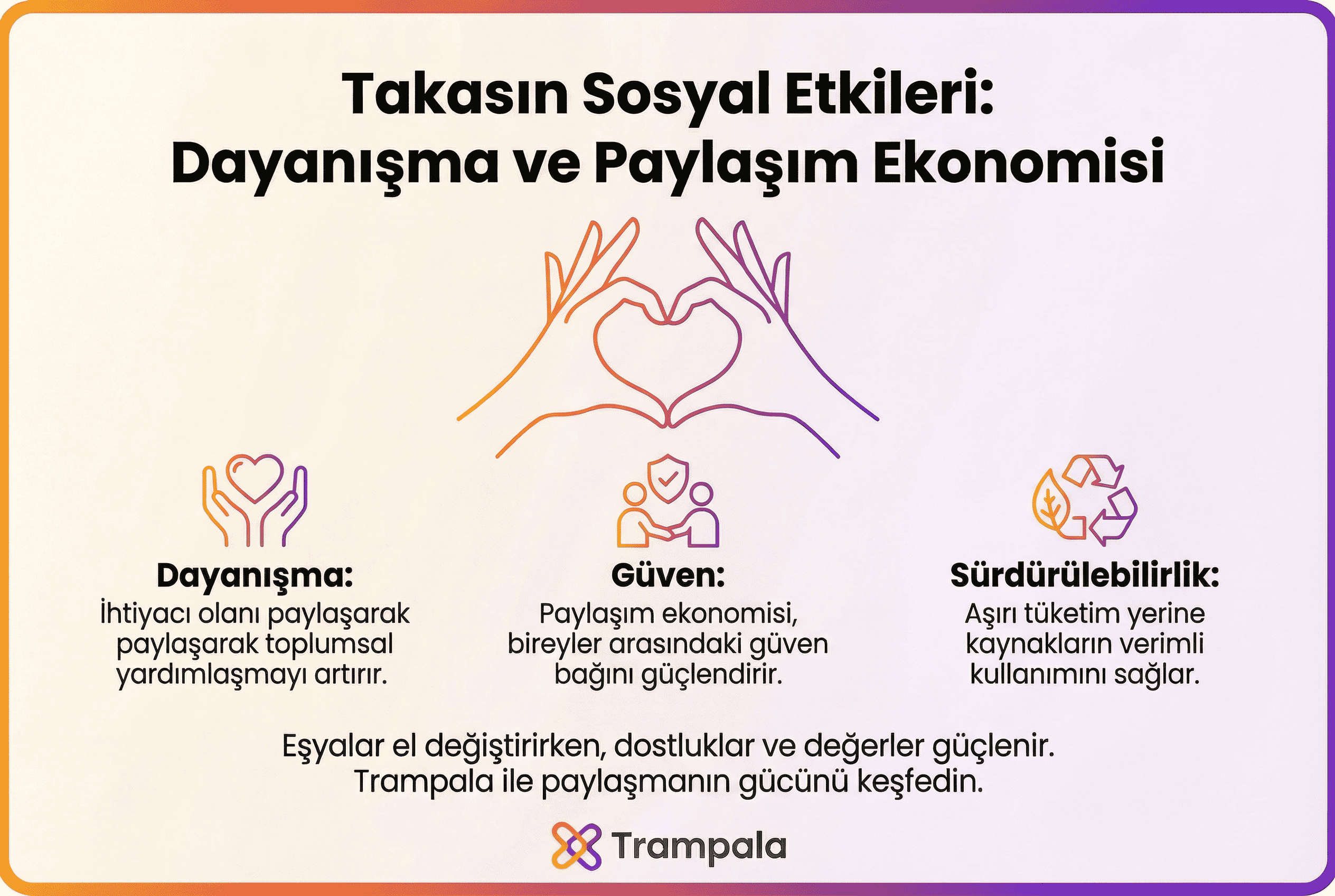 Takasın Sosyal Etkileri: Toplumsal Dayanışma ve Paylaşım Ekonomisi