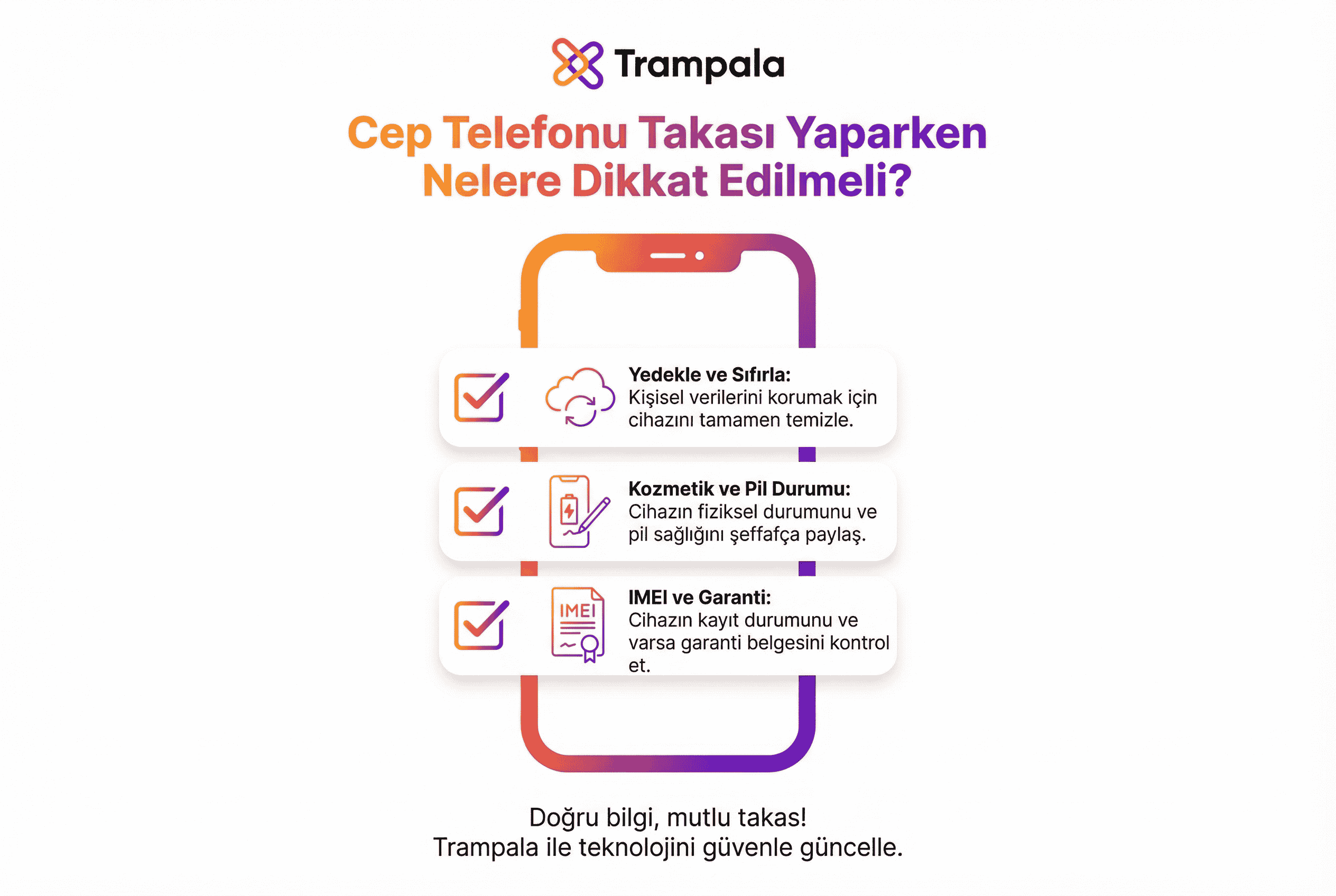 Cep Telefonu Takası Yaparken Nelere Dikkat Edilmeli?