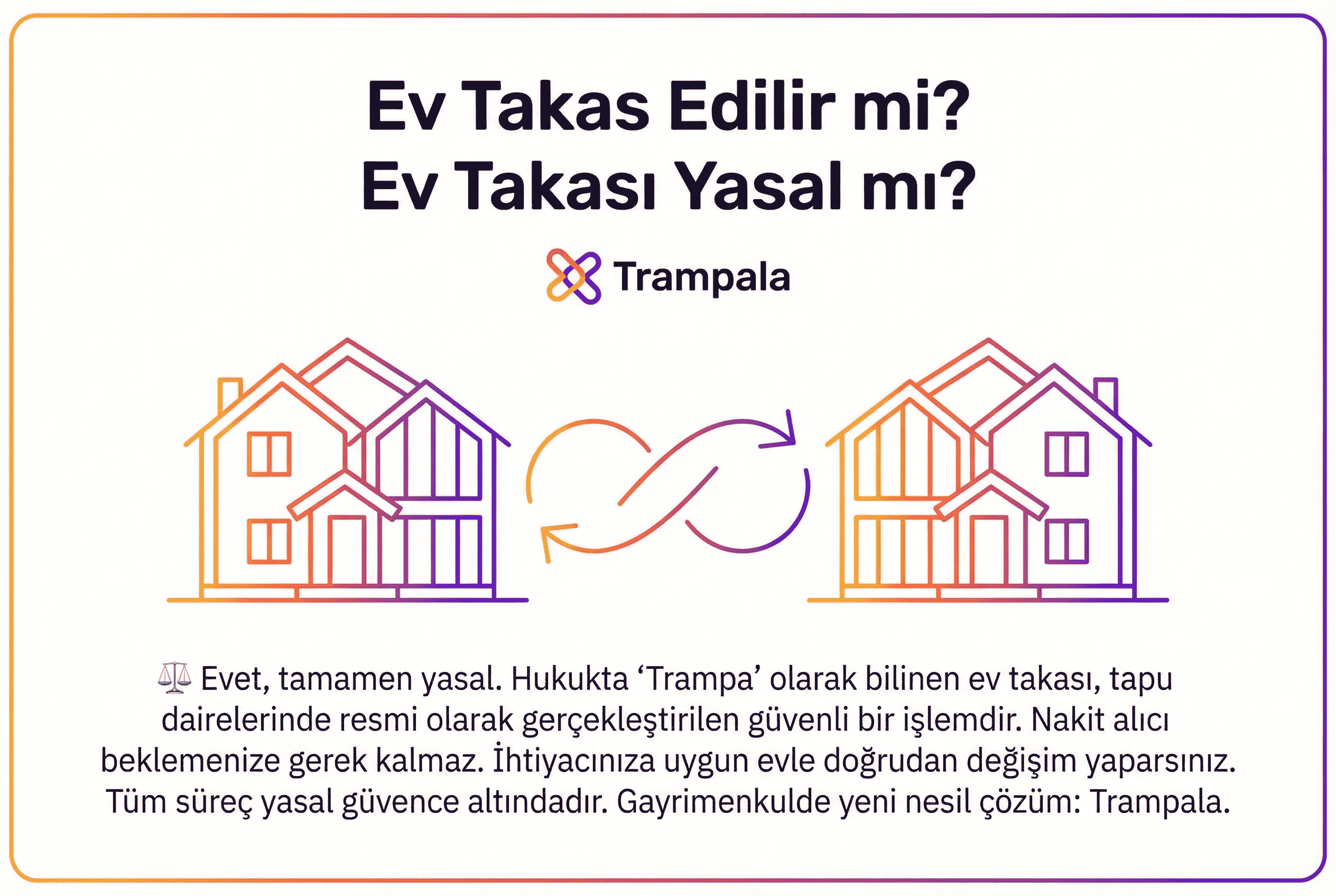 Ev Takas Edilir mi? Ev Takası Yasal mı?