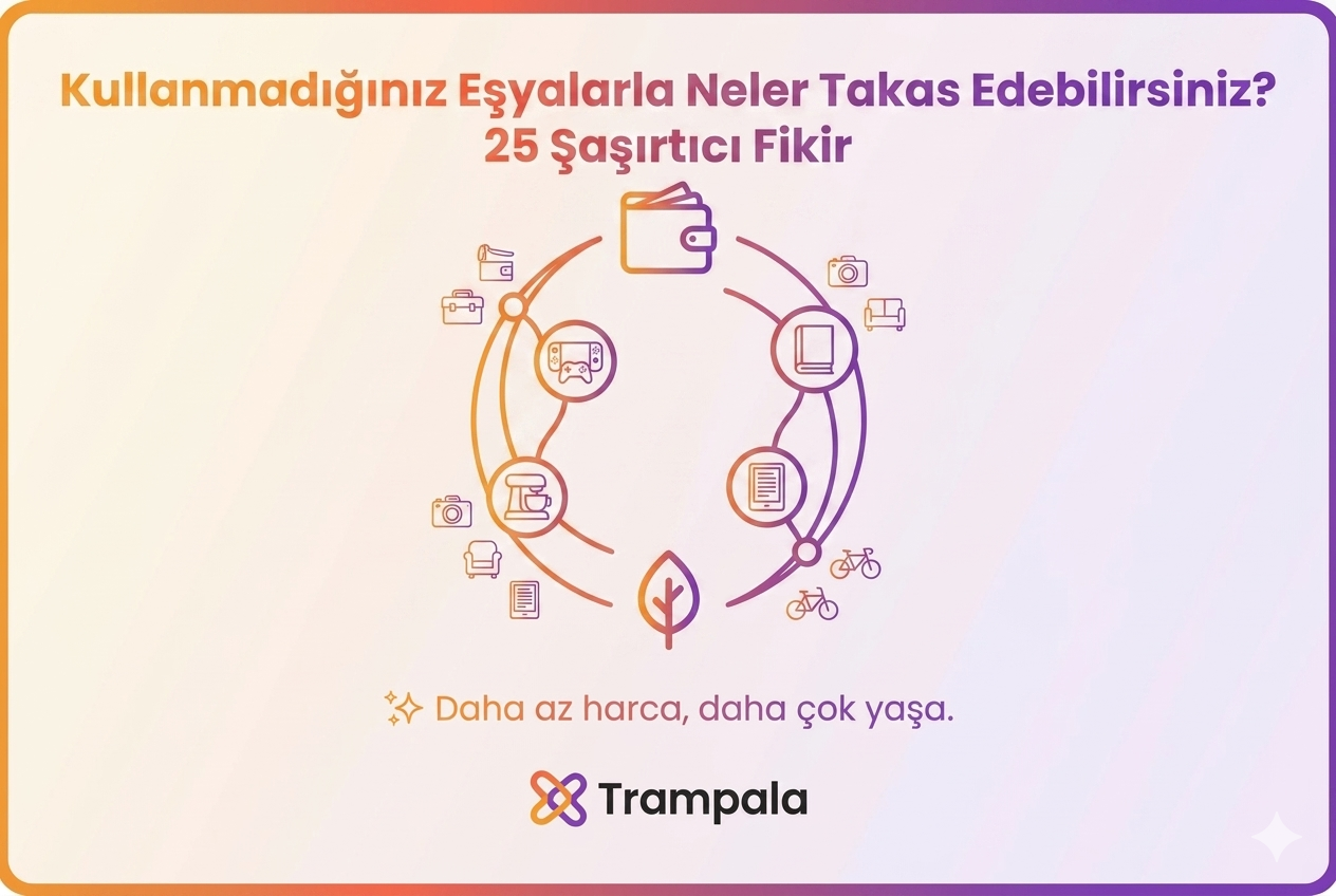 Kullanmadığınız Eşyalarla Neler Takas Edebilirsiniz?  25 Şaşırtıcı Fikir