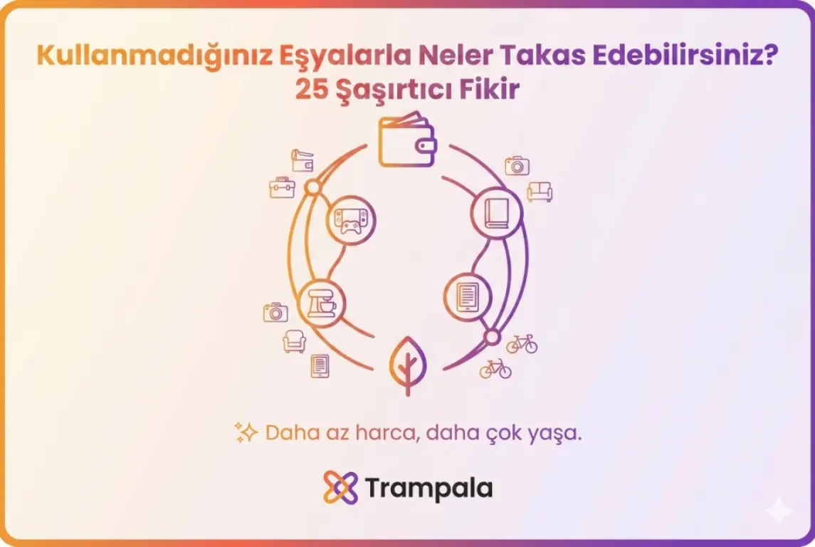 Kullanmadığınız Eşyalarla Neler Takas Edebilirsiniz?  25 Şaşırtıcı Fikir