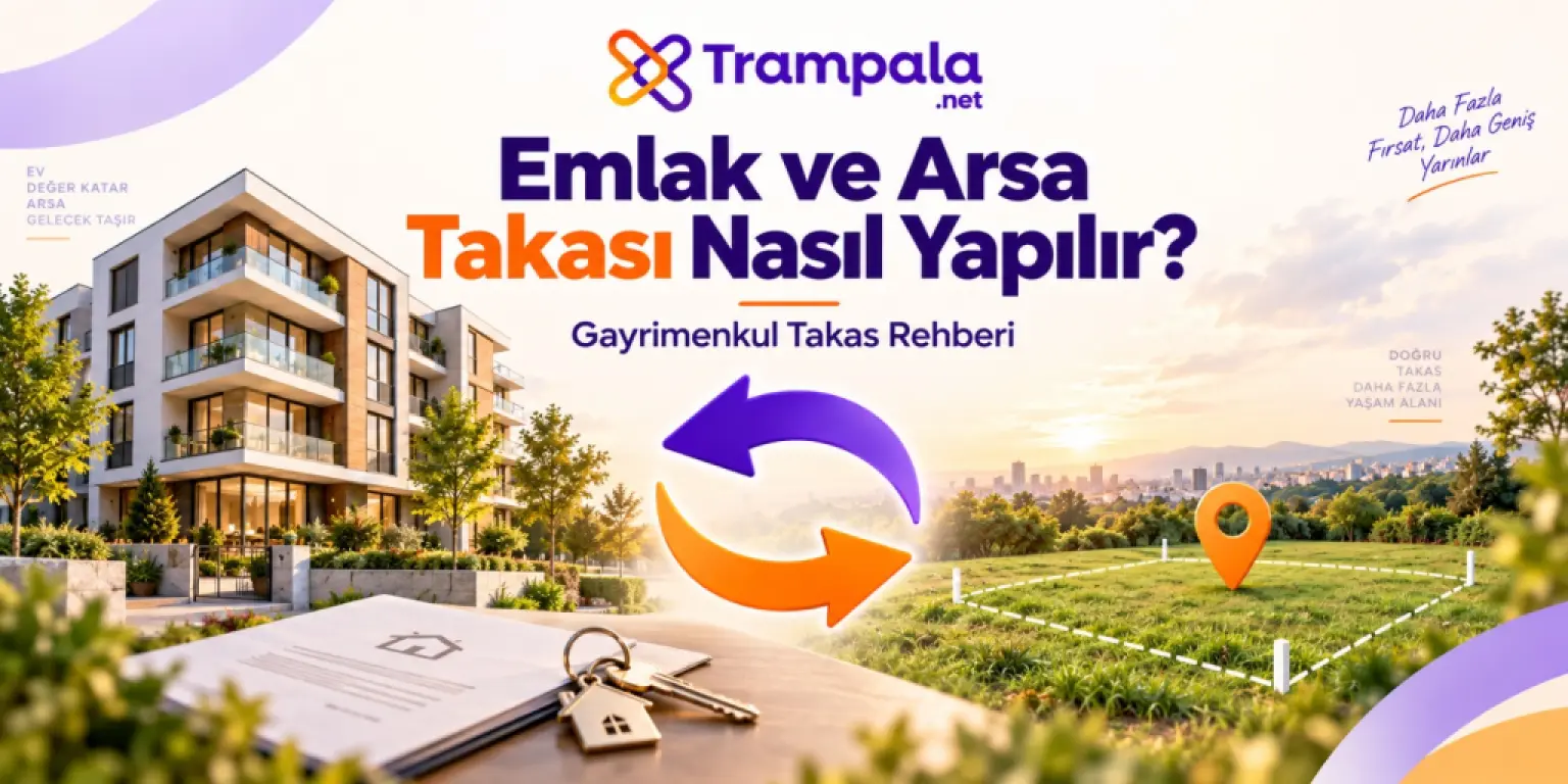 Emlak ve Arsa Takası Nasıl Yapılır? Gayrimenkul Takas Rehberi