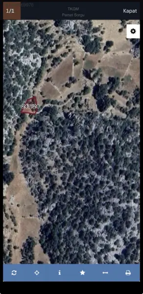 318 metrekare Tarla Burdur Ballık altınyayla fethiye ye 1 saat mesafede